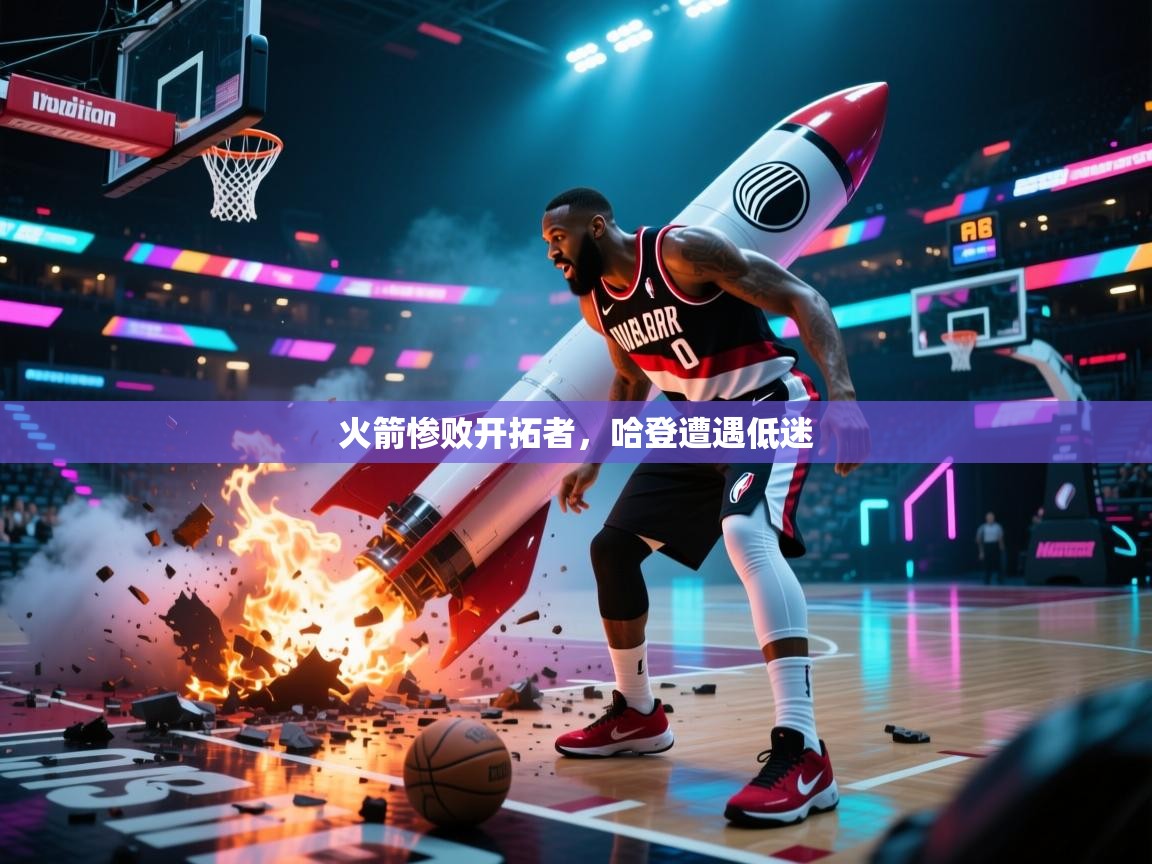 火箭惨败开拓者,哈登遭遇低迷 第2张