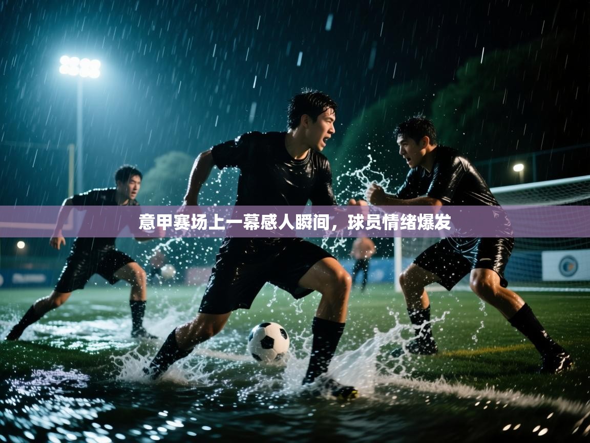 意甲赛场上一幕感人瞬间,球员情绪爆发 第1张